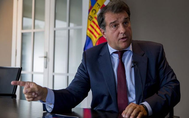 ماذا يفعل لابورتا المرشح لرئاسة برشلونة بالدار البيضاء؟