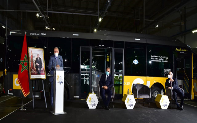 الحافلات الجديدة بالبيضاء.. العلمي يؤكد على نموذج "إيريزار المغرب" في دعم  الصناعة المحلية