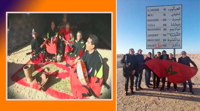 لمشاهب تطلق قافلة "الكركرات " للتعريف بأغانيها الجديدة عن الصحراء المغربية