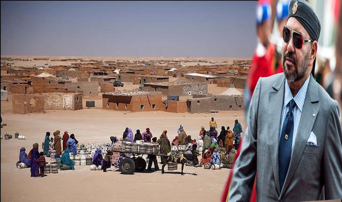 حين فضح الملك عسكر الجزائر: ساكنة مخيمات تندوف ليست غنيمة حرب !!