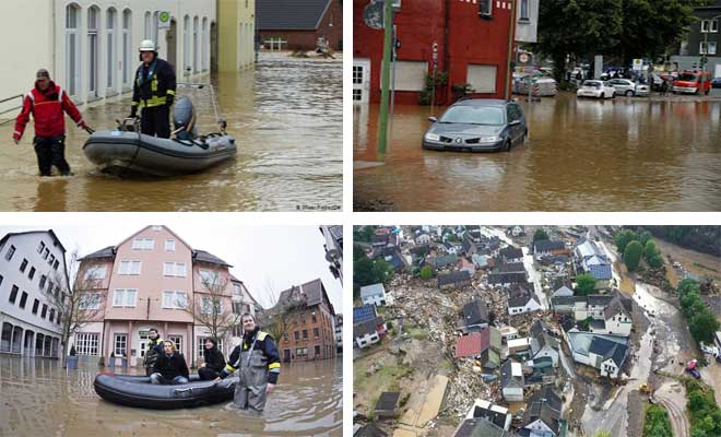 فاجعة..الفيضانات تكشف عورة ألمانيا.. وهذا عدد ضحايا الكارثة(مع فيديو)
