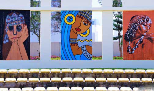 المعهد الملكي للثقافة الأمازيغية يسدل الستار على إقامة الفنانين التشكيليين