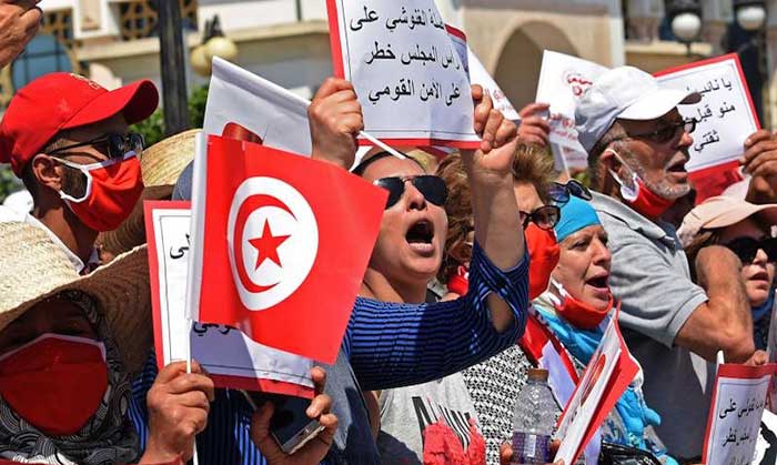 تونس.. مطالب بإسقاط الإخوان ومصادرة أموالهم، وتأهب لـ "يوم الحشد"