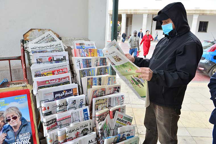 في زمن الدعم الحكومي للصحافة.. المعدل اليومي لمبيعات الصحف ينزل إلى أقل من 36 ألف نسخة
