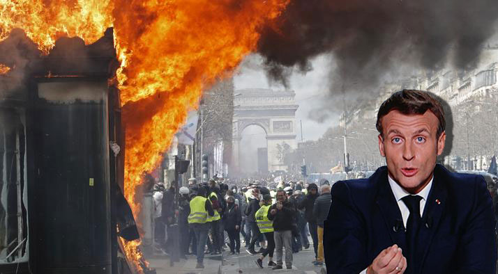 مئات الآلاف من الفرنسيين يحتجون ضد "الديكتاتورية الصحية" للرئيس ماكرون