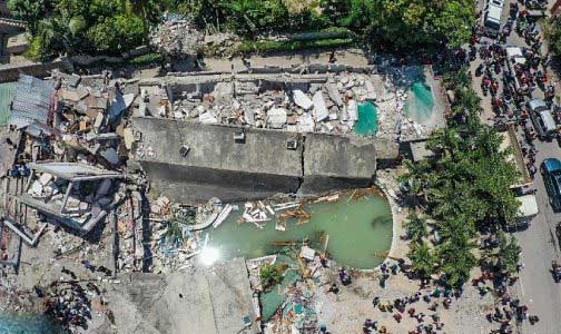 فاجعة هايتي: ارتفاع ضحايا الزلزال إلى نحو 1300 قتيل