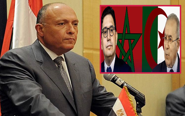 وزير خارجية مصر يجرى اتصالين هاتفيين بنظيريه المغربي والجزائري