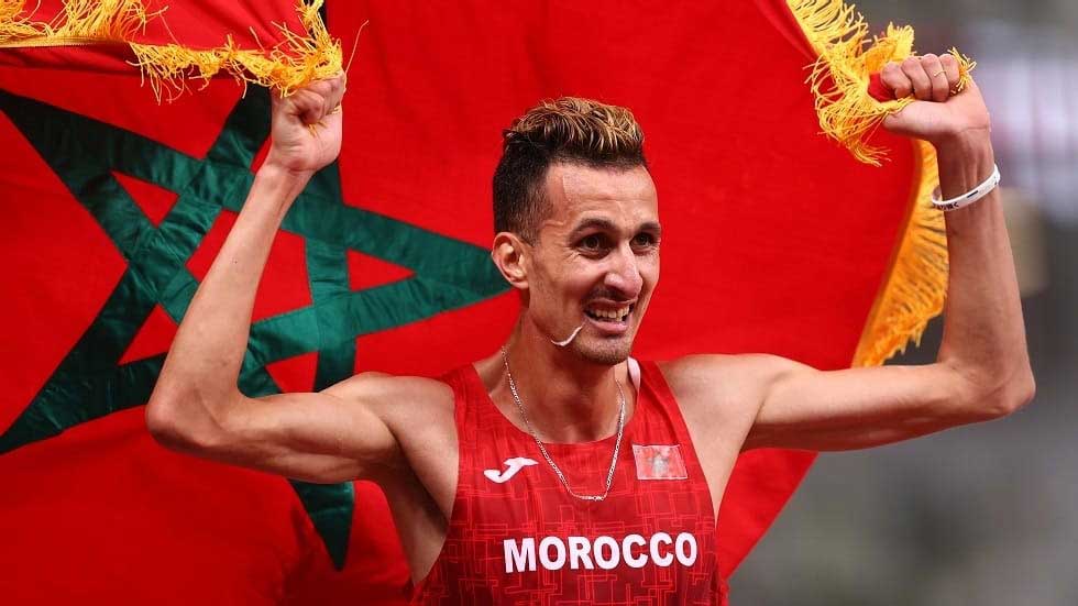 شريط ميداليات الأبطال المغاربة الذهبية في تاريخ الأولمبياد