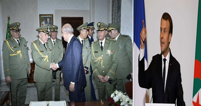 ماكرون: تـبـون عالق داخل نظام عسكري سياسي صعب في الجزائر