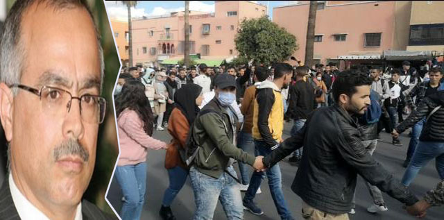 سن 30 سنة..انتفاضة طلبة جامعة مراكش ضد قرار الوزير بنموسى