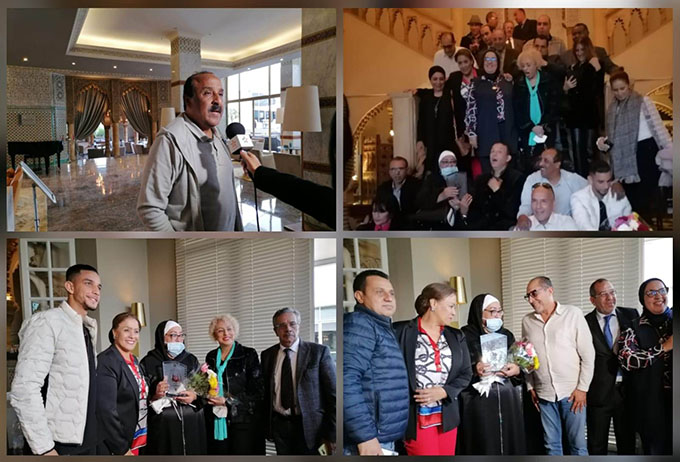 جمعية رباط الأنوار للثقافة والفنون في احتفالية بفندق حسان بلاس