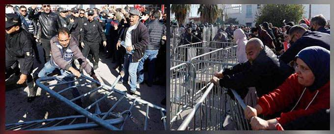 إحباط "محاولة إخوانية" لاقتحام البرلمان التونسي