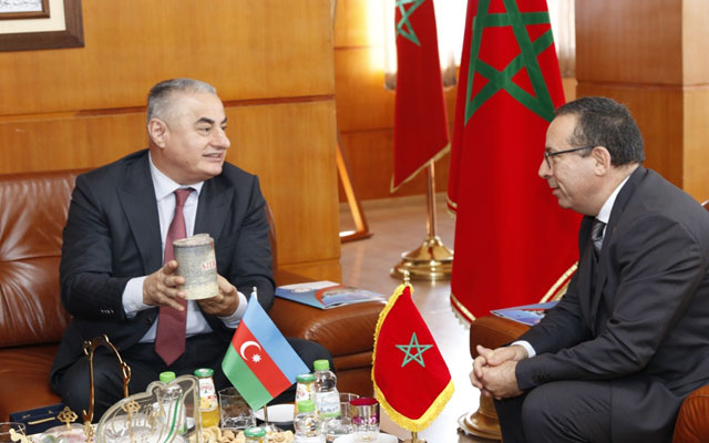 رئيس جامعة فاس يستقبل سفير جمهورية أذربيجان