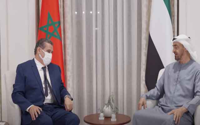 محمد بن زايد يستقبل رئيس الحكومة المغربية (مع فيديو)