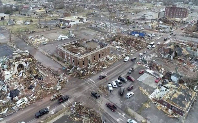 أمريكا..بايدن يوقع إعلان طوارئ فيدراليا إثر مقتل العشرات في إعصار كنتاكي