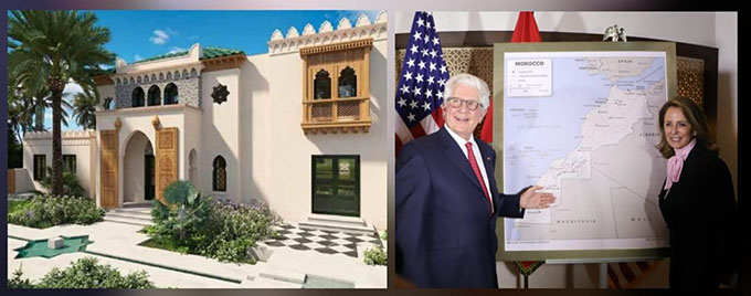 سفير أمريكا بالرباط يتحول إلى سفير المعمار المغربي بولاية فلوريدا