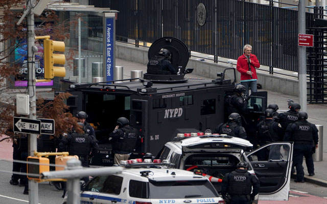 طوق أمني حول مقر الأمم المتحدة في نيويورك بعد رصد مسلح خارج المبنى