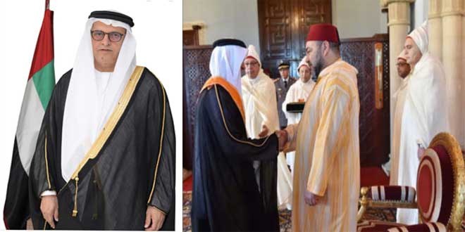سفير الإمارات يقدم أوراق اعتماده للملك محمد السادس