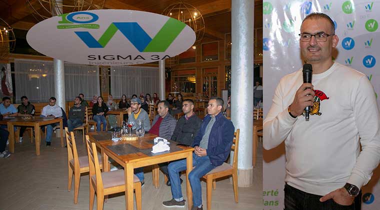 SIGMA3A تحتفل بالذكرى العاشرة لتأسيسها بمدينة الداخلة