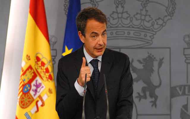 ثاباتيرو: دعم مبادرة الحكم الذاتي بالصحراء "في مصلحة أمن واستقرار إسبانيا"
