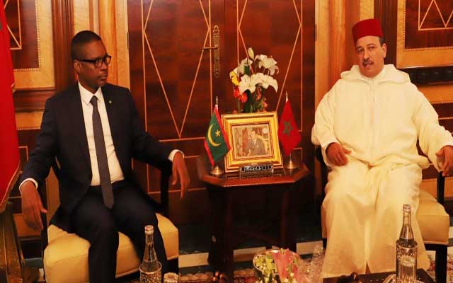ميارة يجري مباحثات مع الوزير الأول الموريتاني