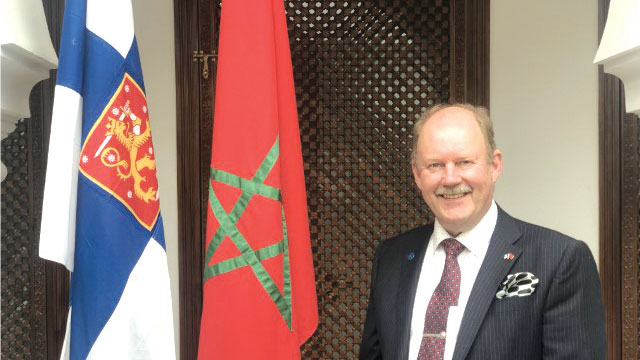 سفير فنلندا يحذف تغريدة انتقد فيها المغرب 