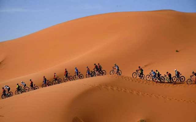 بأزيد من 700 مشارك دولي.. سباق الدراجات الهوائية الدولي ينطلق بالصحراء الشرقية