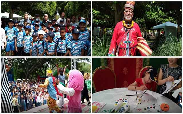 حديقة نزهة حسان بالرباط تستضيف أنشطة فنية متنوعة في مهرجان الطفل