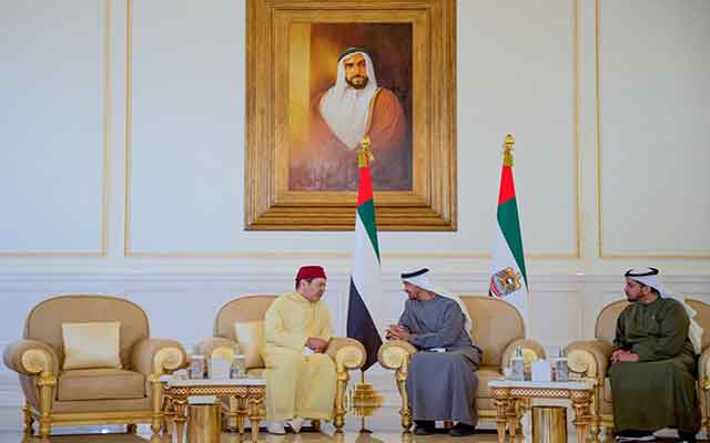 الأمير مولاي رشيد يمثل الملك بأبو ظبي في تقديم التعازي في وفاة الشيخ خليفة بن زايد آل نهيان