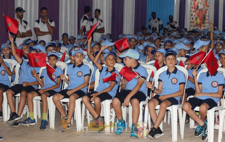 انطلاق تنزيل البرنامج السنوي للمخيمات الصيفية لأطفال موظفي ومتقاعدي الأمن الوطني