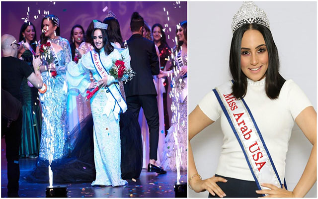  الوَجْدِية "مروة لحلو"..  أول مغربية تفوز بلقب ملكة جمال العرب في أميركا