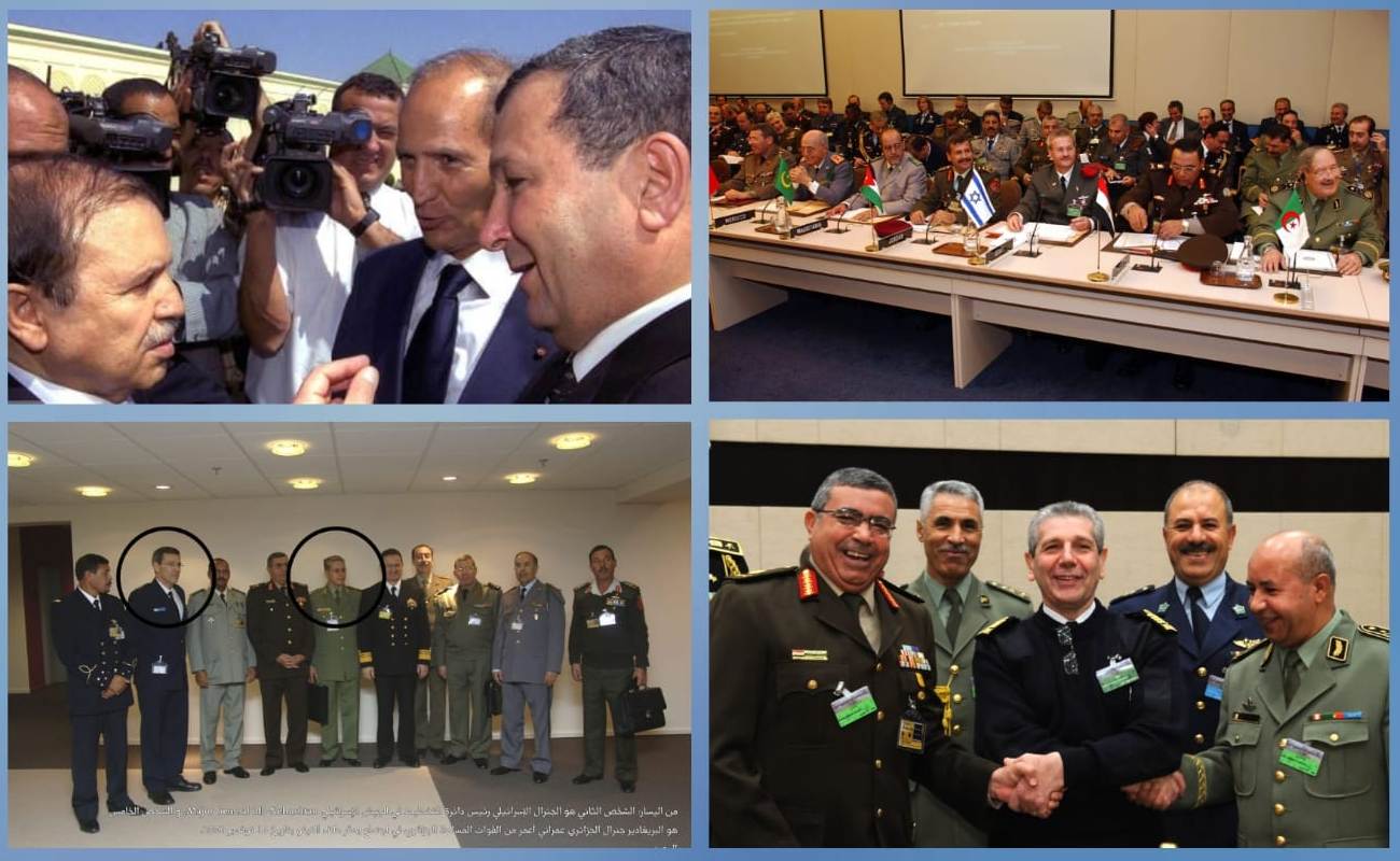النظام الجزائري وإسرائيل:علاقات ولقاءات وجلسات ومصافحات وتعاون تجاري