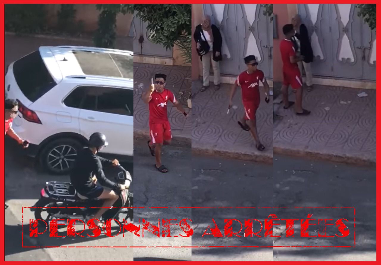 مراكش: اعتقال متهمين بالاعتداء المسلح بالشارع العام