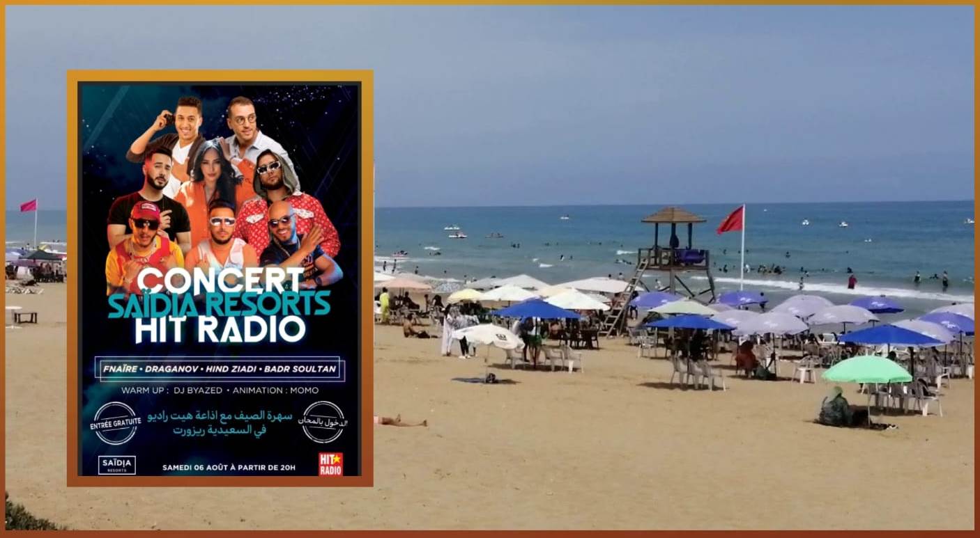 بشراكة مع  "ھیت رادیو".. منتجع السعيدية ينظم حفلا موسیقیا على شاطئ المحطة السیاحیة