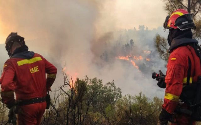 اسبانيا..  حرائق الغابات تتواصل في شمال وغرب البلاد
