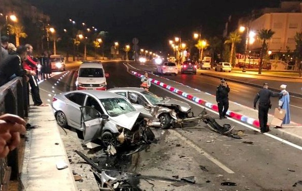 حصدت 14 قتيلا و 2106 جريحا..مديرية الأمن تنشر حصيلة حوادث السير بالمغرب