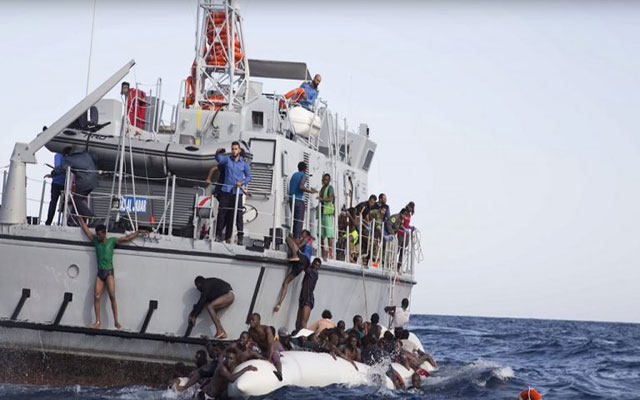 الأمم المتحدة ترفض سياسة الحصار البحري الرامية الى وقف تدفق المهاجرين نحو إيطاليا