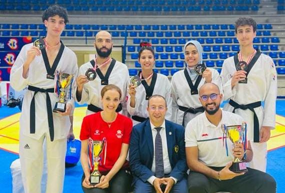 حصيلة المغرب في البطولة العربية المفتوحة ببيروت للتكواندو