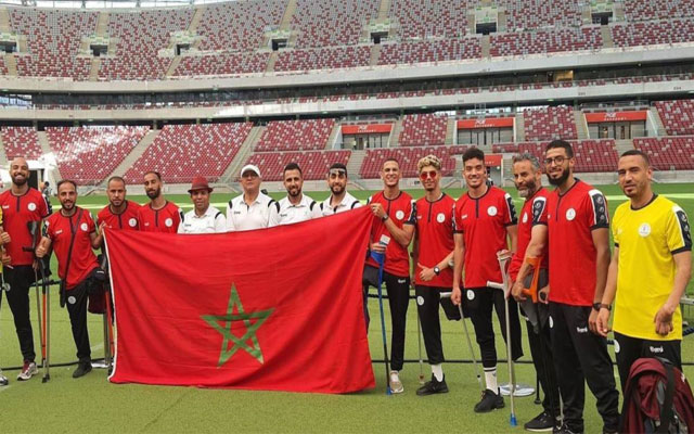 كأس العالم لكرة القدم لمبتوري الأطراف.. المنتخب المغربي يتفوق على نظيره الإيرلندي