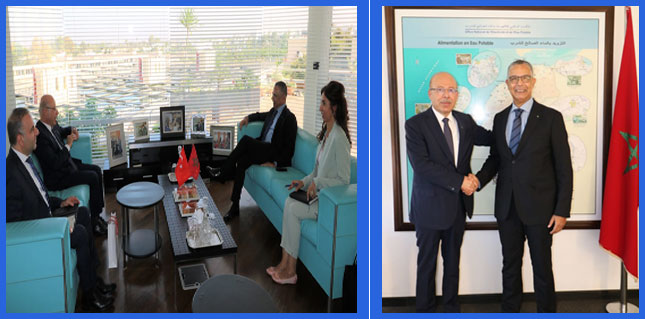 الحافظي يتباحث مع سفير تركيا في المغرب سبل التعاون في مجالات الكهرباء والماء