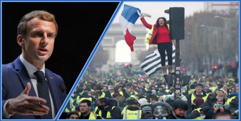 احتجاجا على تردي الأوضاع الاجتماعية: الرئيس ماكرون يواجه ثلاثاء الجحيم بفرنسا
