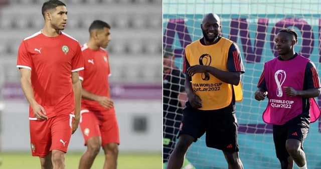 مونديال قطر.."خبر سعيد" للمنتخب المغربي قبل مواجهة بلجيكا