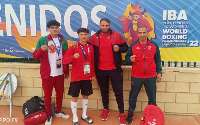 القفاز  المغربي حاضر في بطولة العالم شباب إسبانيا 2022