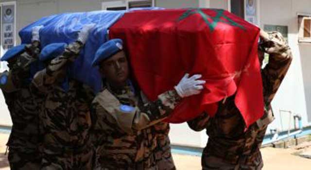 مصرع جندي مغربي من قوات حفظ السلام في هجوم بجمهورية أفريقيا الوسطى
