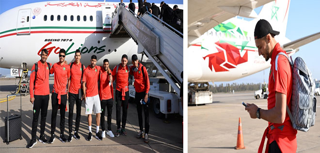 الخطوط الملكية المغربية تخصص طائرة للمنتخب المغربي وتزينها بألوان العلم الوطني