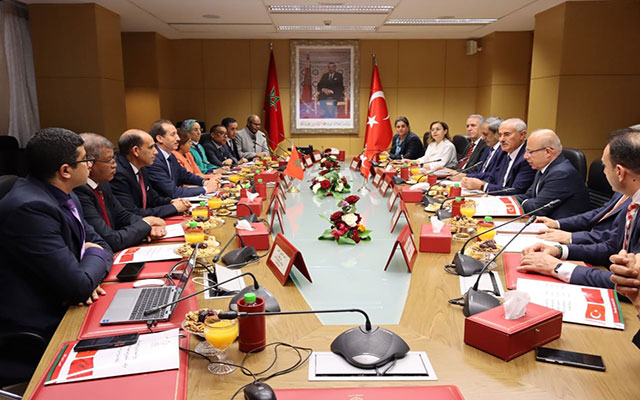 الداكي يستقبل الرئيس الأول والمدعي العام لمحكمة النقض بجمهورية تركيا