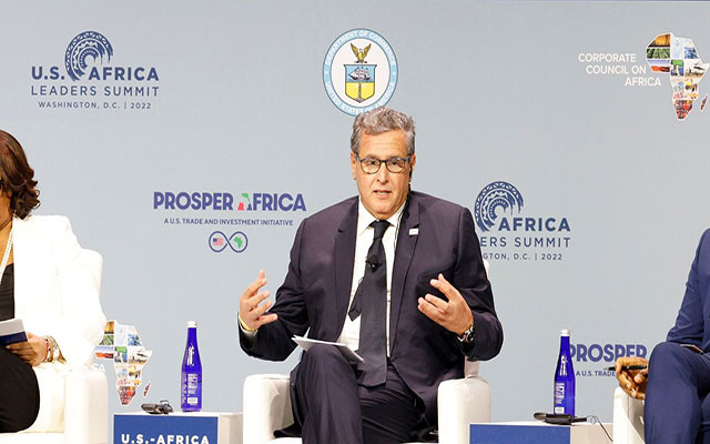 واشنطن.. أخنوش يبرز التزام المغرب بالشراكة بين إفريقيا والولايات المتحدة