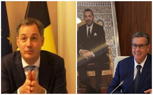  رئيس الحكومة المغربية يتباحث مع رئيس الوزراء البلجيكي