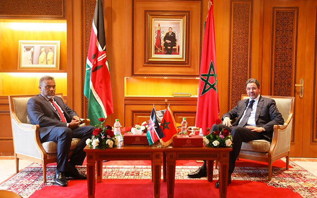 عبد النباوي يتباحث مع رئيس النيابات العامة بدولة كينيا