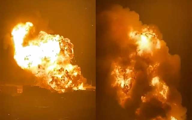 سلطات المحمدية تحصي خسائر حريق بمستودع للغاز بالمحمدية